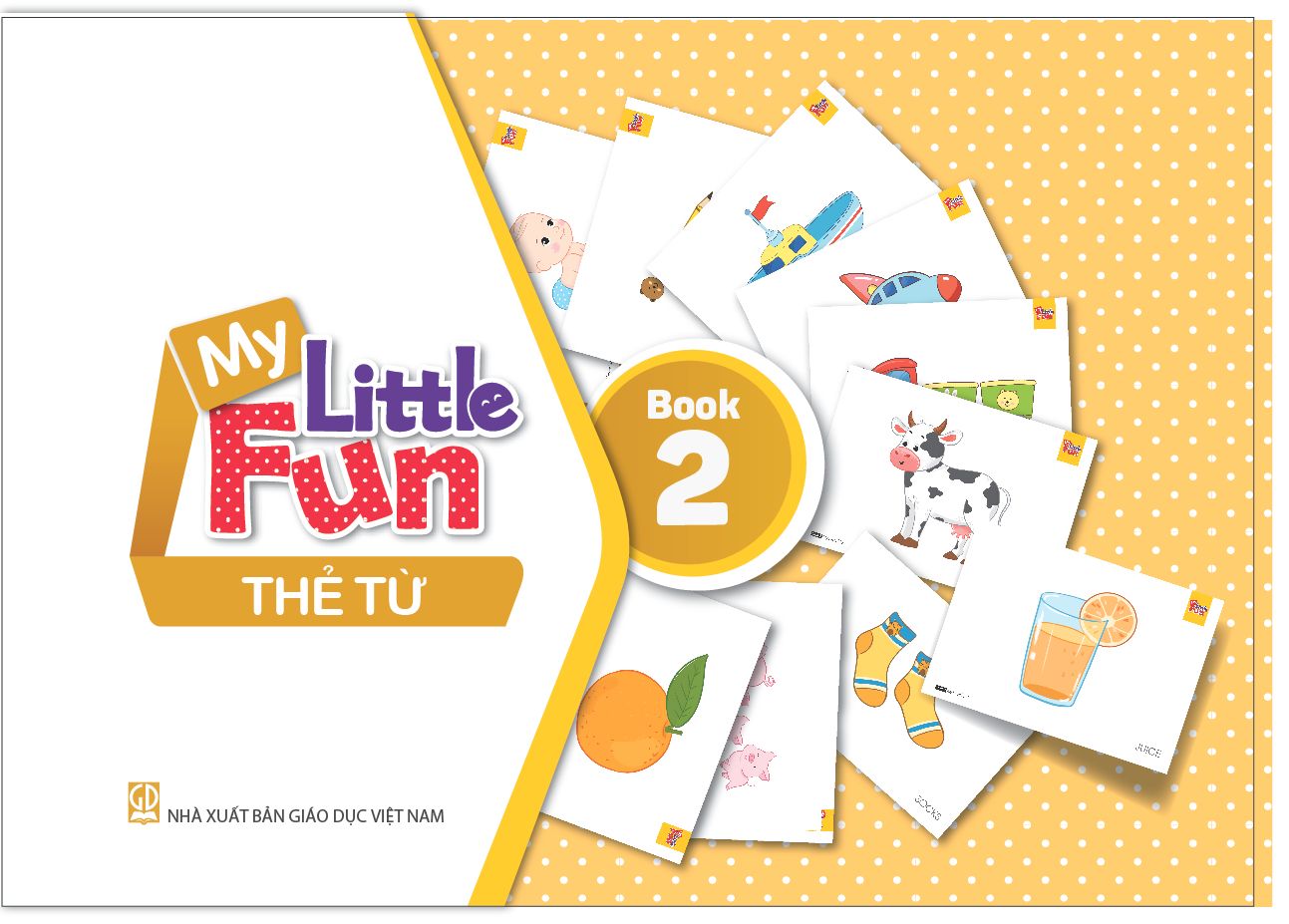  Thẻ từ Tiếng Anh My Little Fun  Book 2 