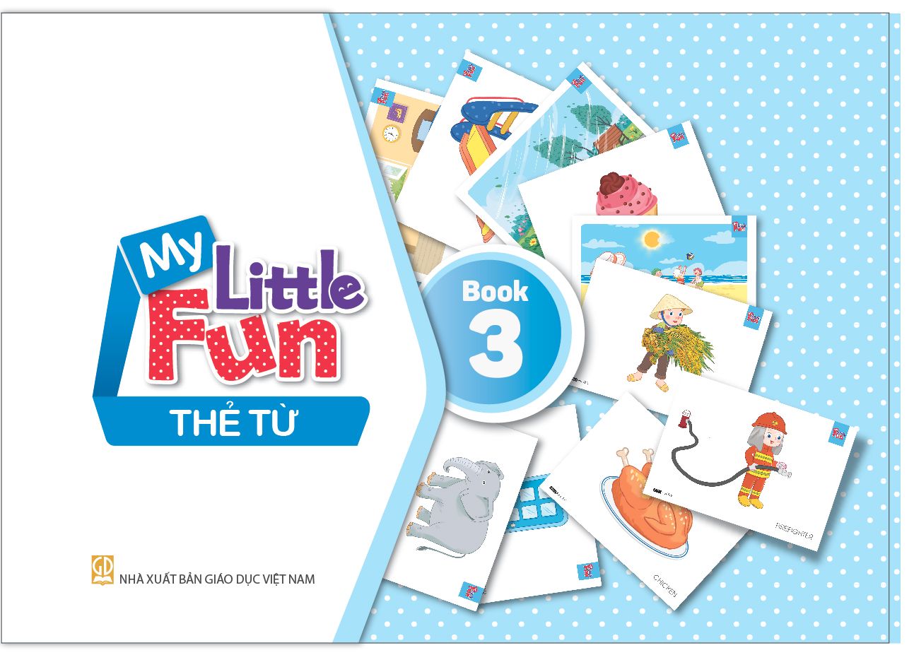  Thẻ từ Tiếng Anh My Little Fun  Book 3 