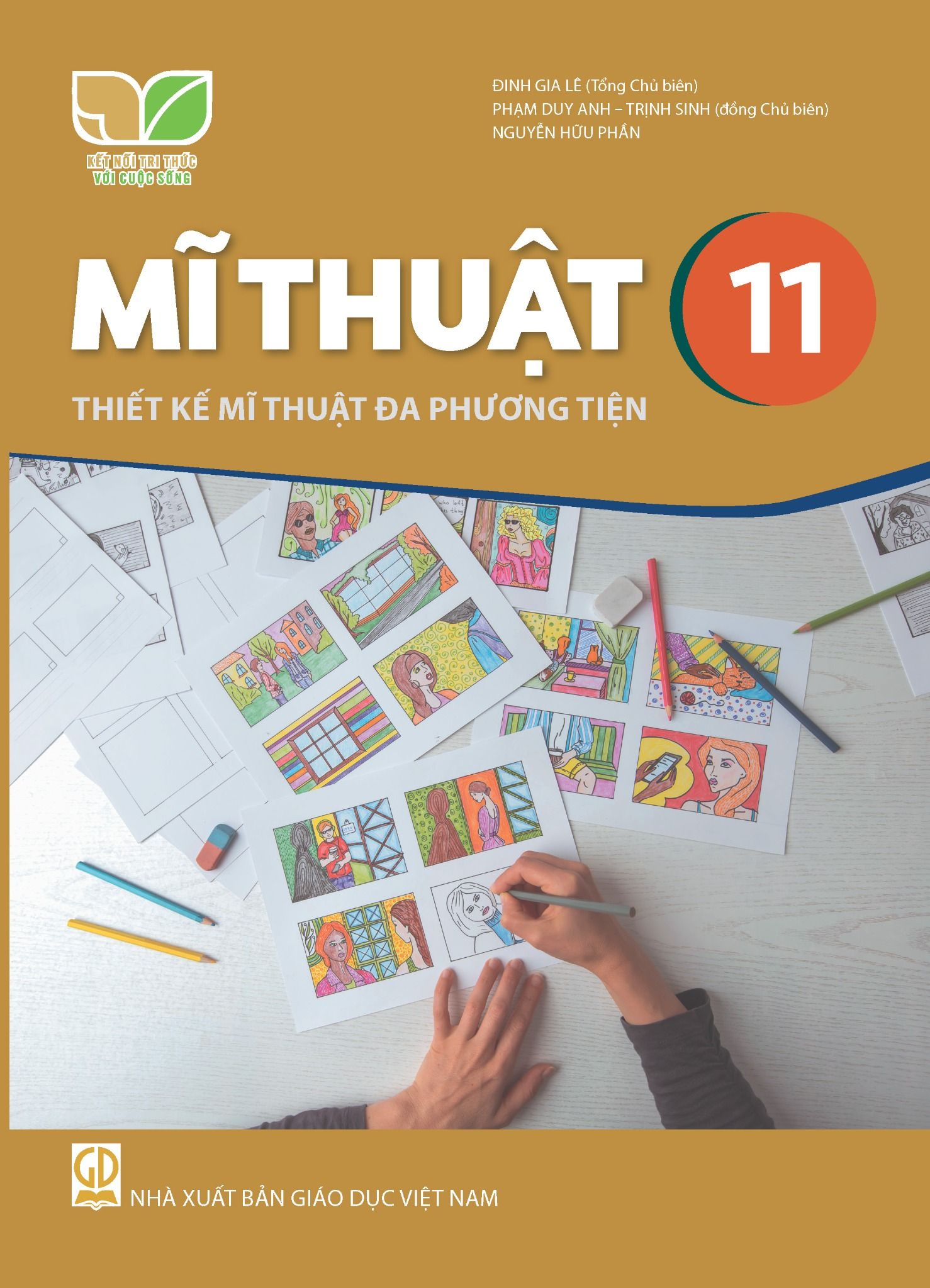  SGK Mĩ Thuật 11, Thiết kế Mĩ thuật Đa phương tiện - Kết nối tri thức với cuộc sống 
