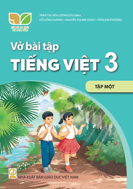  Vở bài tập Tiếng Việt 3/1 - Kết Nối Tri Thức Với Cuộc Sống 