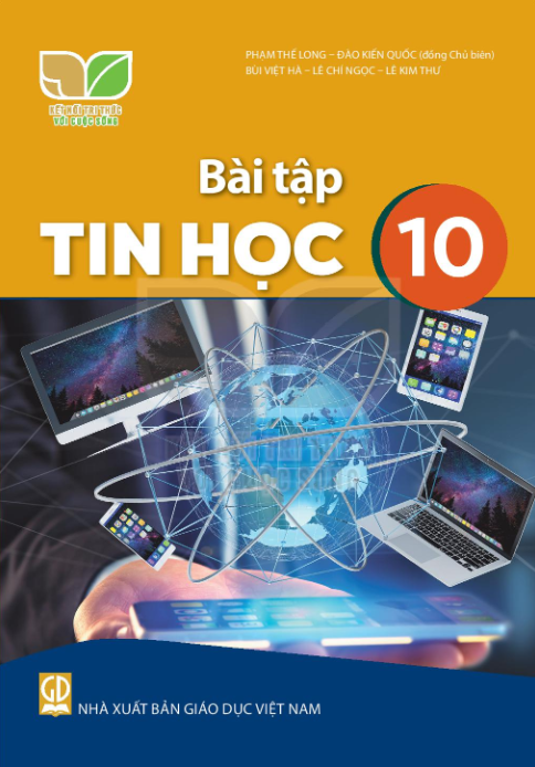  Bài tập Tin Học 10 - Kết nối tri thức với cuộc sống 