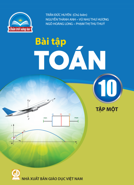  Bài tập Toán 10/1 - Chân trời sáng tạo 
