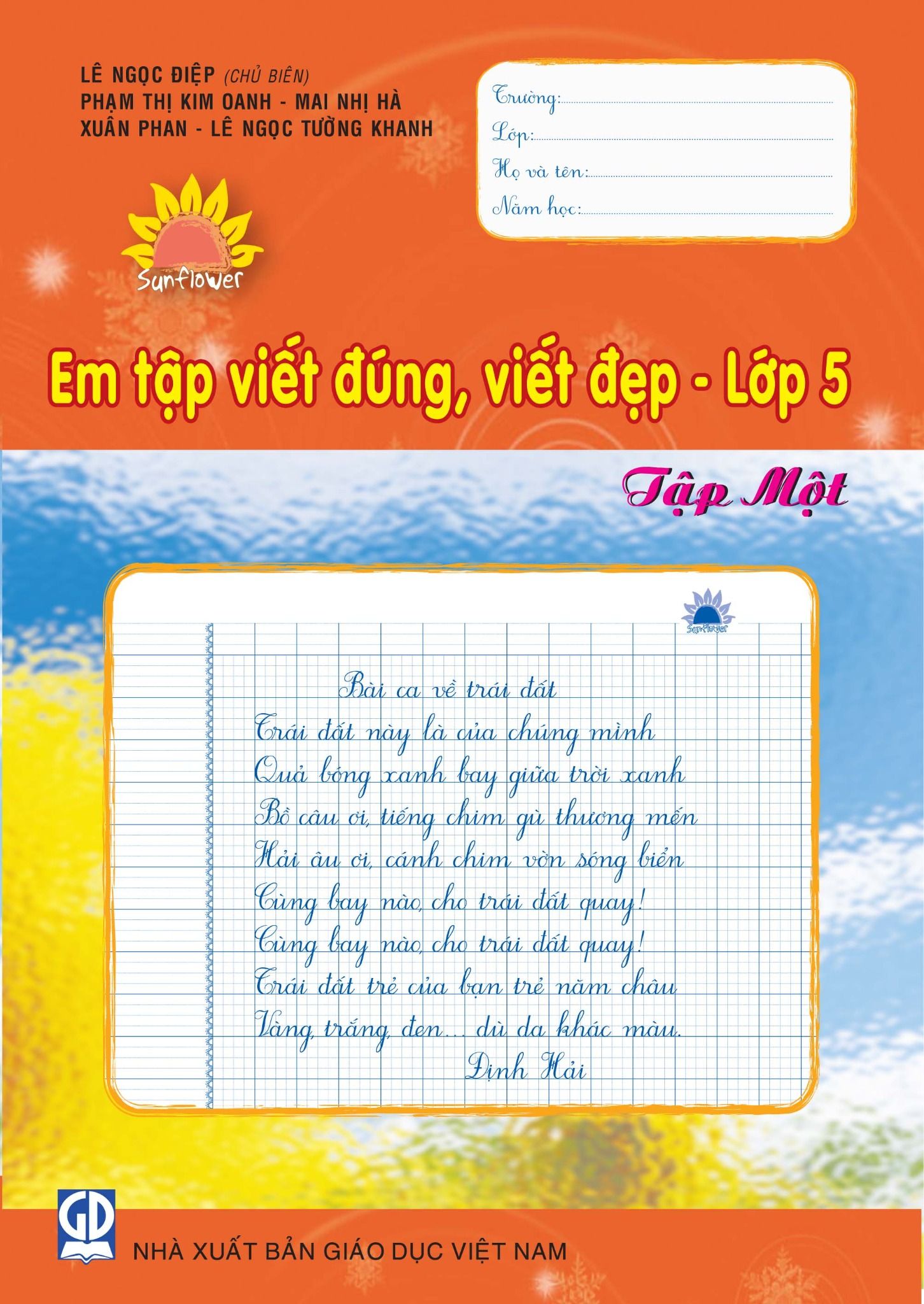  Em Tập Viết Đúng, Viết Đẹp Lớp 5 - Tập 1 