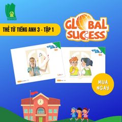  Bộ thẻ từ - Tiếng Anh 3/1 Global Success 