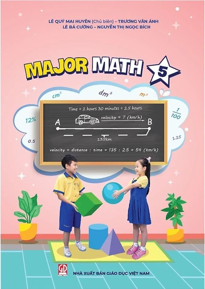  Sách Tiếng Anh Major Math Grade 5 