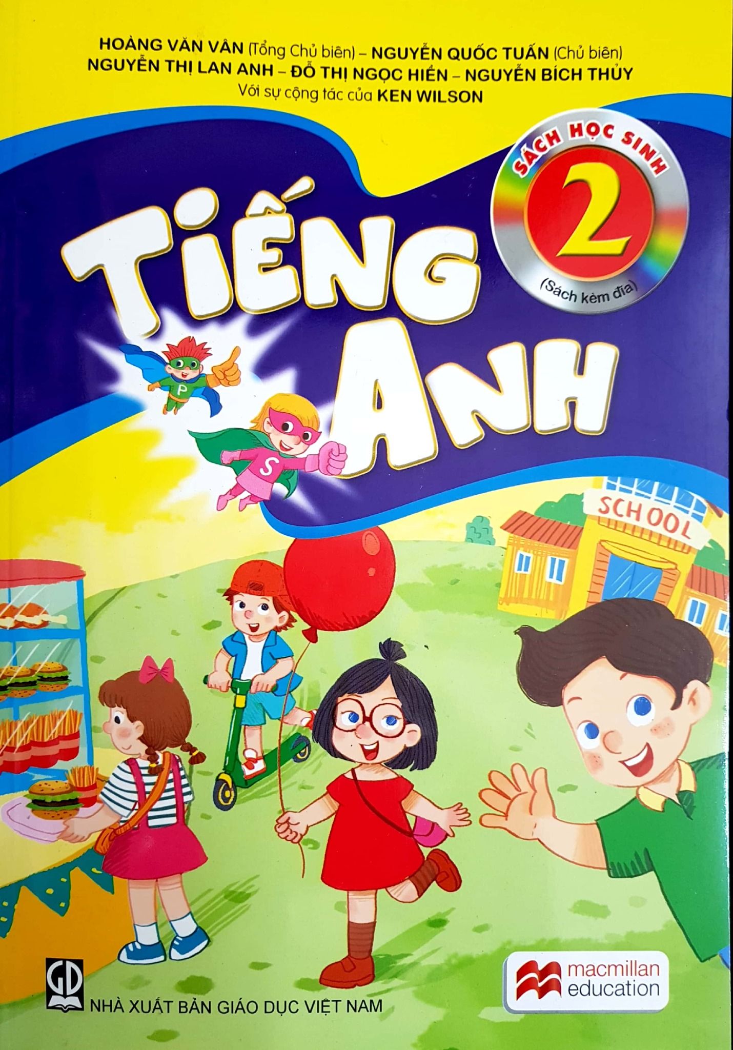  Tiếng Anh Lớp 2 - Sách Học Sinh 