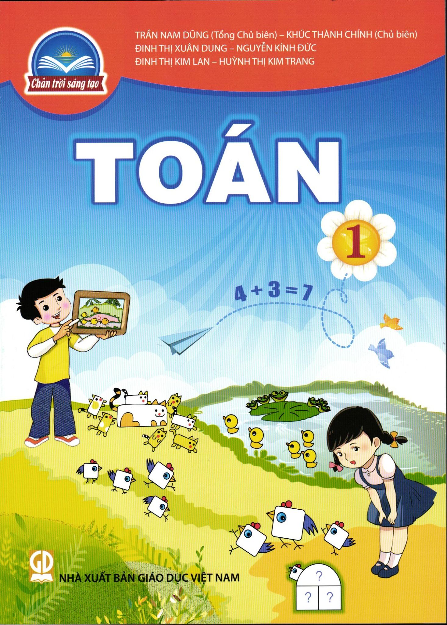  Sách Giáo Khoa Toán Lớp 1 - Chân Trời Sáng Tạo 