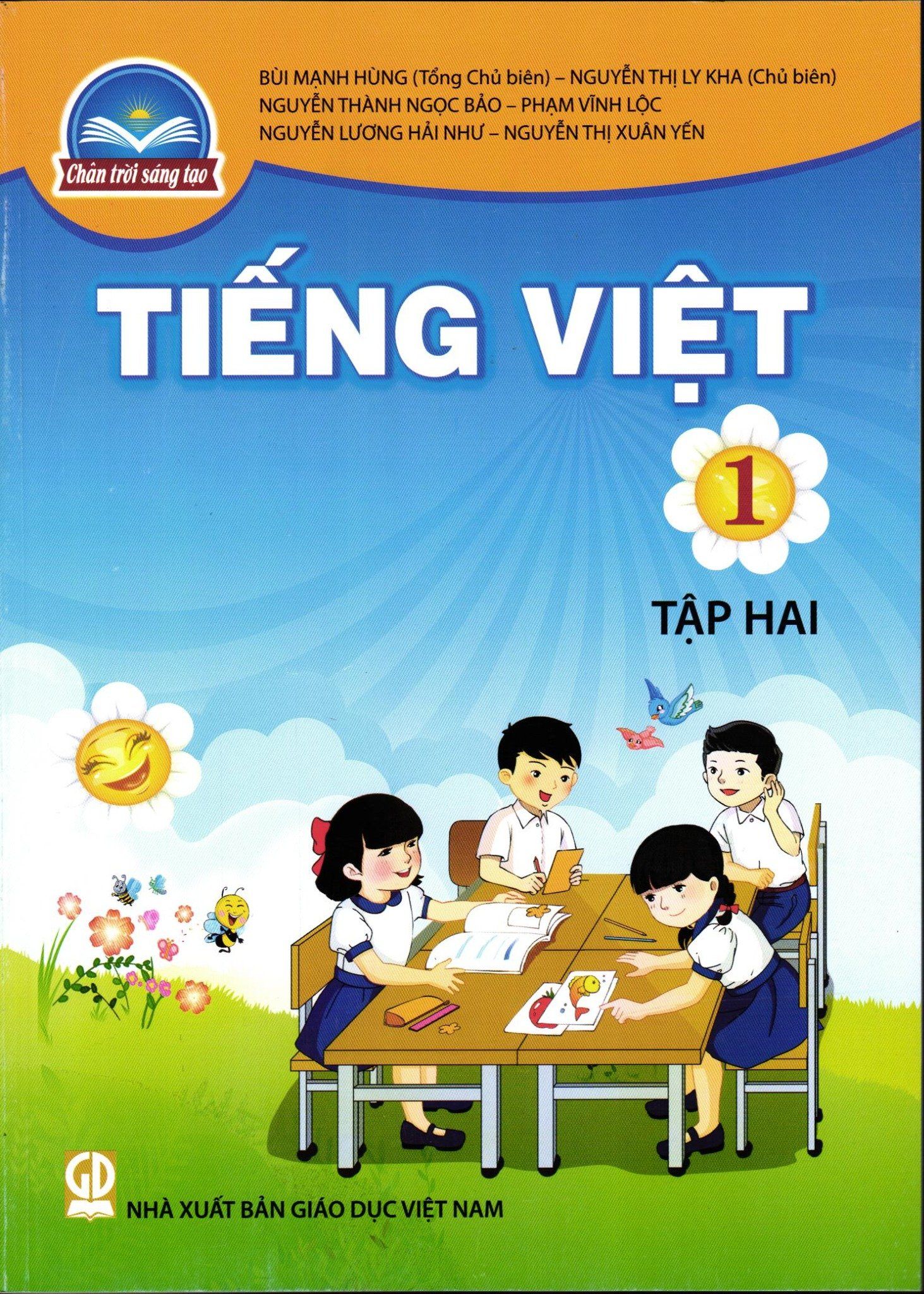  Sách Giáo Khoa Tiếng Việt Lớp 1 Tập 2 - Chân Trời Sáng Tạo 