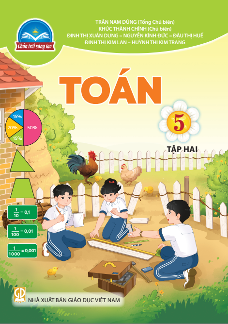  Sách giáo khoa Toán 5/2 -Chân trời sáng tạo 
