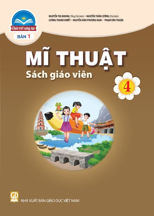  SGV Mĩ thuật 4, Bản 1 - Chân trời sáng tạo 