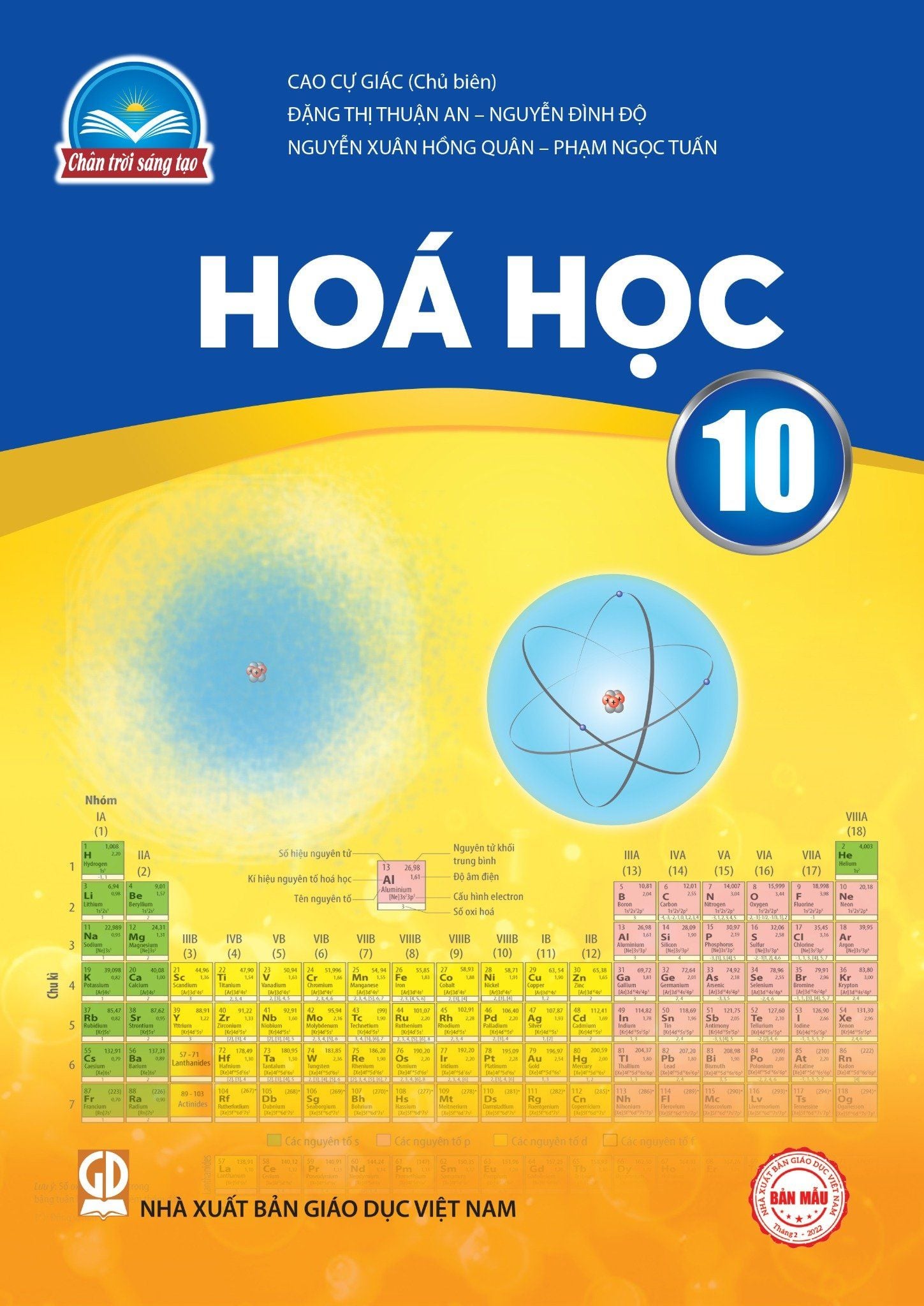  SGK Hóa Học 10 - Chân trời sáng tạo 