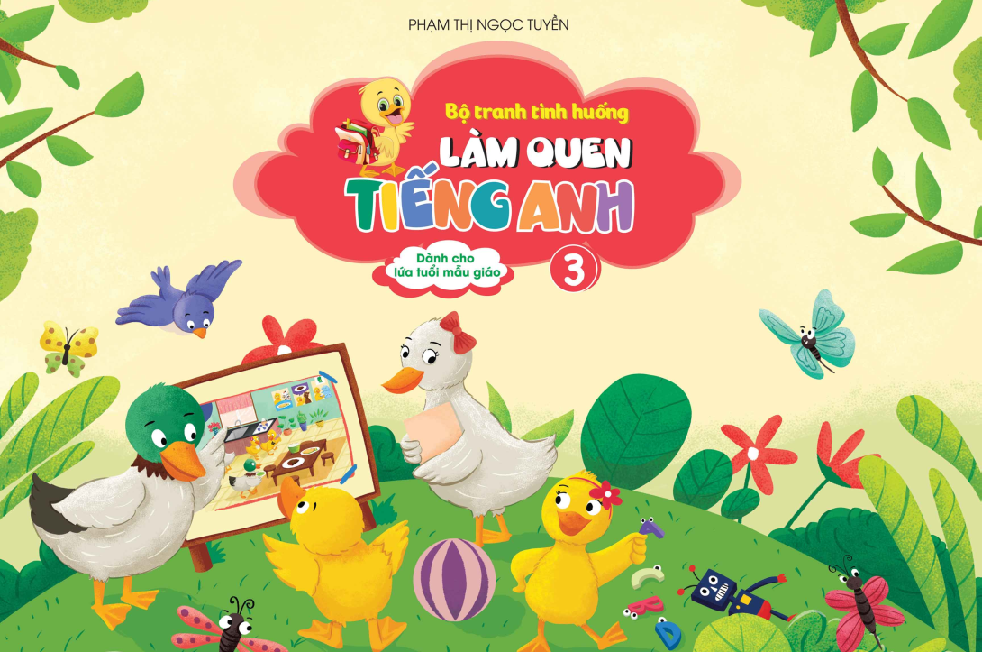  Bộ tranh tình huống Làm quen tiếng Anh - Quyển 3 
