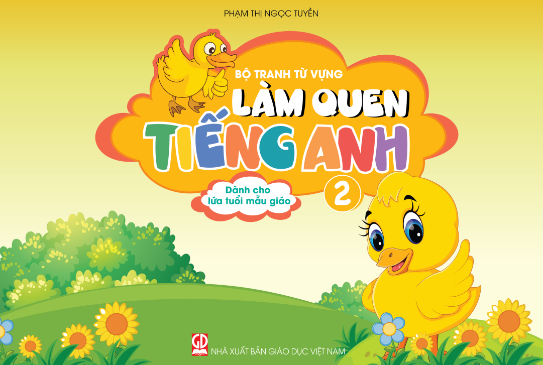  Bộ tranh từ vựng Làm quen tiếng Anh - Quyển 2 