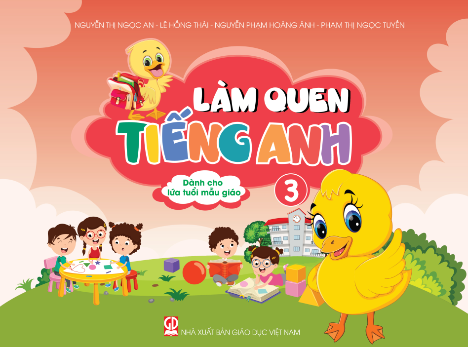  Bộ tranh từ vựng Làm quen tiếng Anh - Quyển 3 