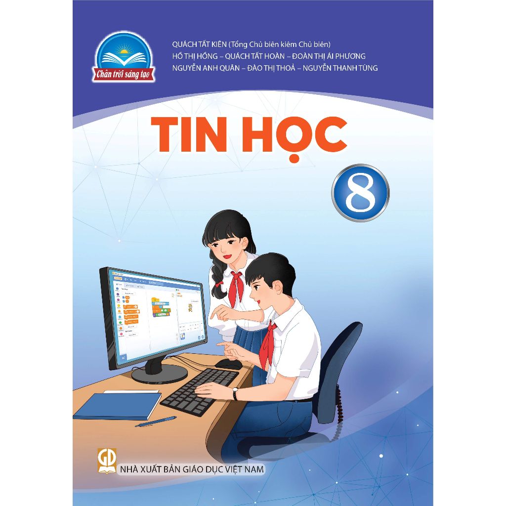  Sách giáo khoa Tin học 8 - Chân trời sáng tạo 
