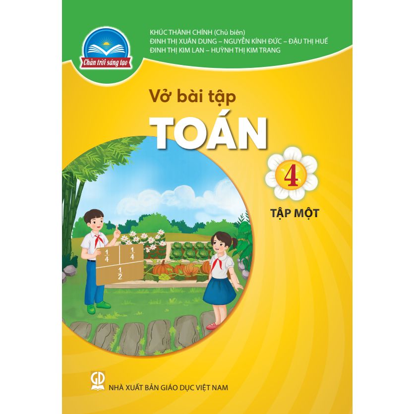  VBT Toán 4/1 - Chân trời sáng tạo 