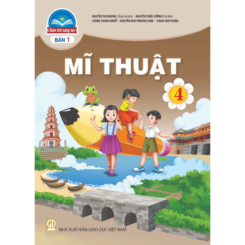  Sách giáo khoa Mĩ thuật 4, BẢN 1 - Chân trời sáng tạo 