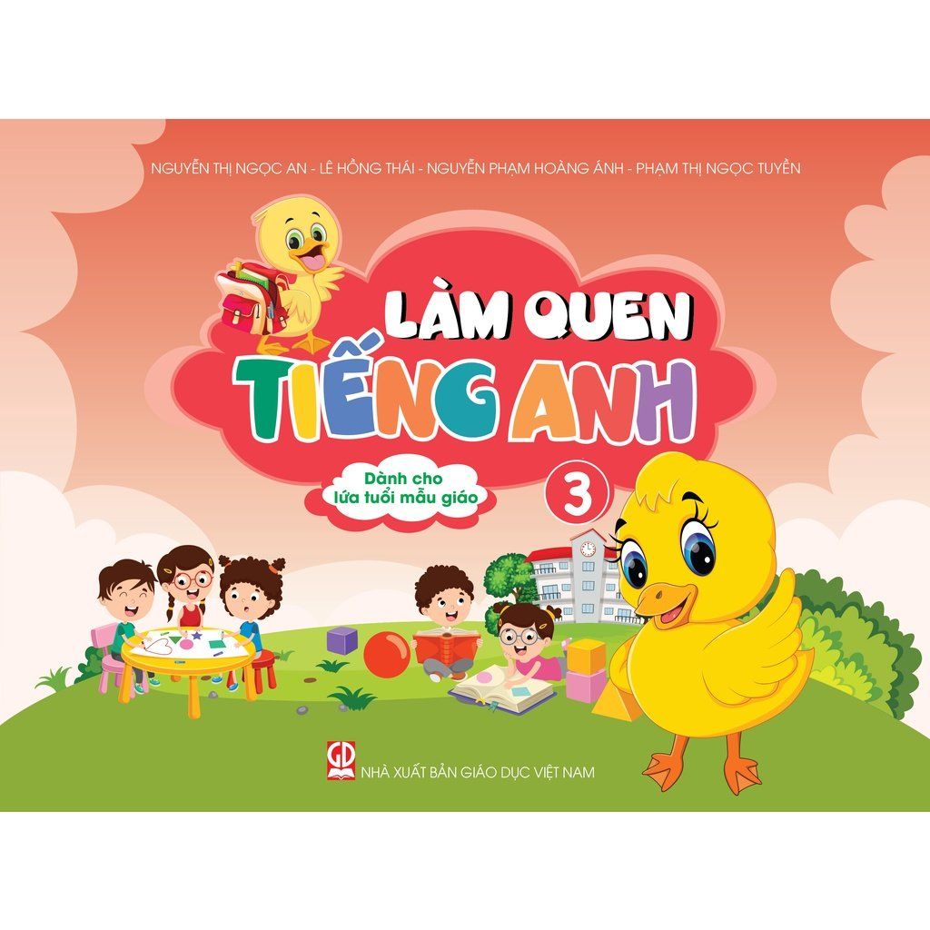  Sách mẫu giáo - Làm quen tiếng Anh Quyển 3 