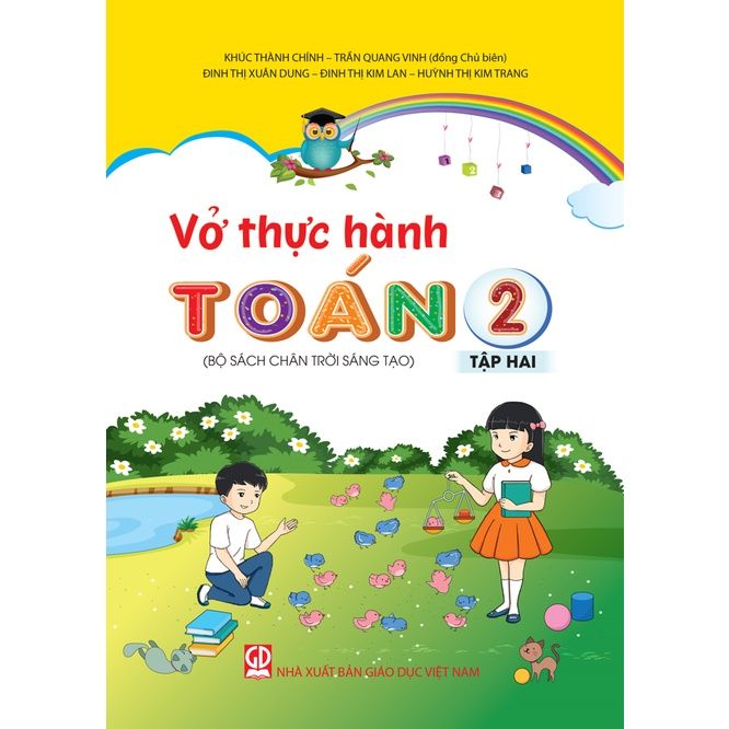  Sách tham khảo - Vở thực hành Toán lớp 2 - Tập 2 (Dành cho bộ Chân trời sáng tạo) 