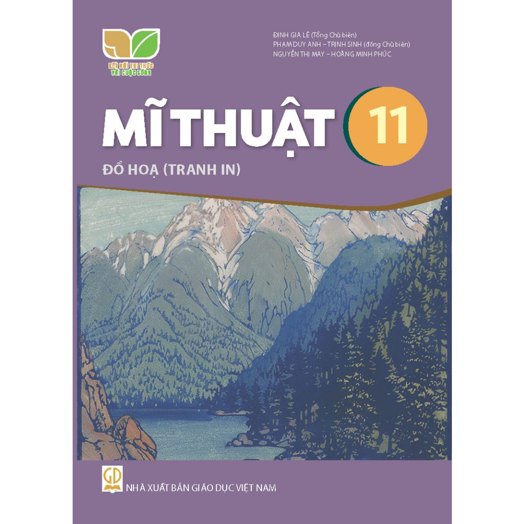  Sách giáo khoa Mĩ thuật 11, ĐỒ HỌA TRANH IN - Kết nối tri thức với cuộc sống 