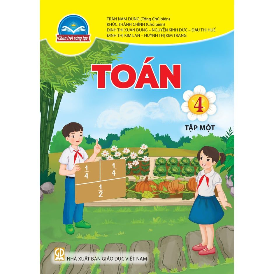  Sách giáo khoa Toán 4/1 - Chân trời sáng tạo 