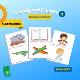  Thẻ từ (Flashcards) - Tiếng Anh 1 Family and Friends National Edition 