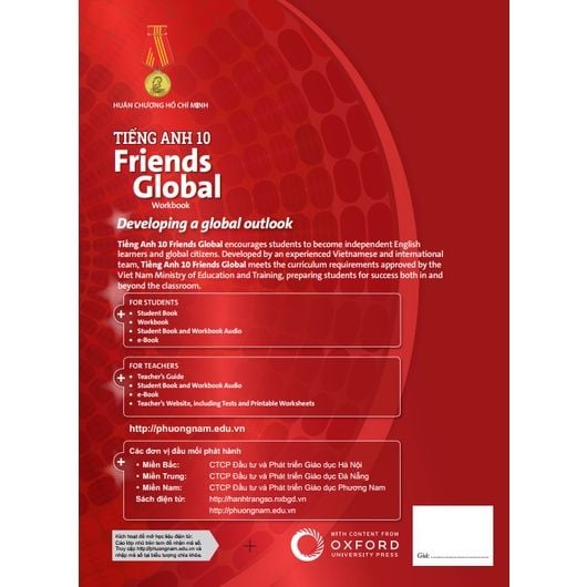  Sách bài tập - Tiếng Anh lớp 10 Friends Global (Bộ Chân trời sáng tạo) 