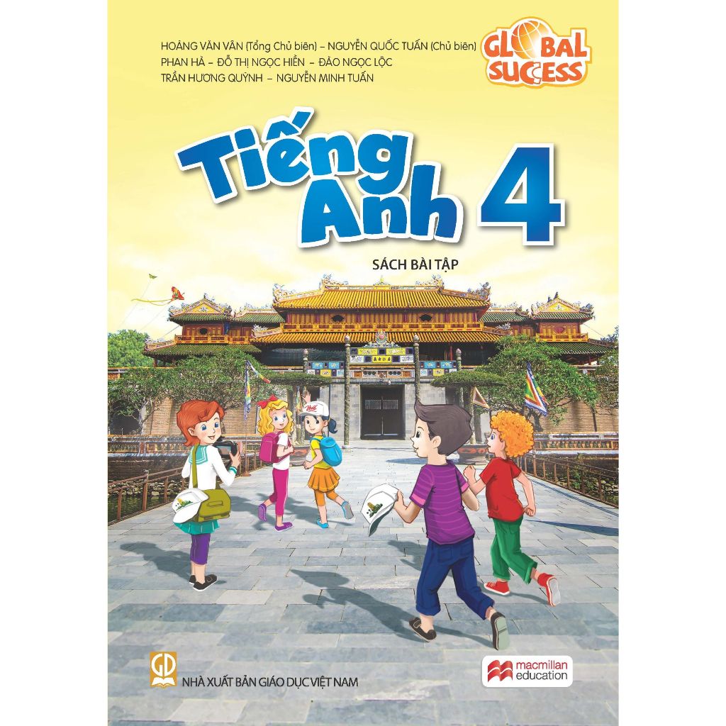  Sách bài tập - Tiếng Anh 4 Global Success (Bộ Kết nối tri thức với cuộc sống) 