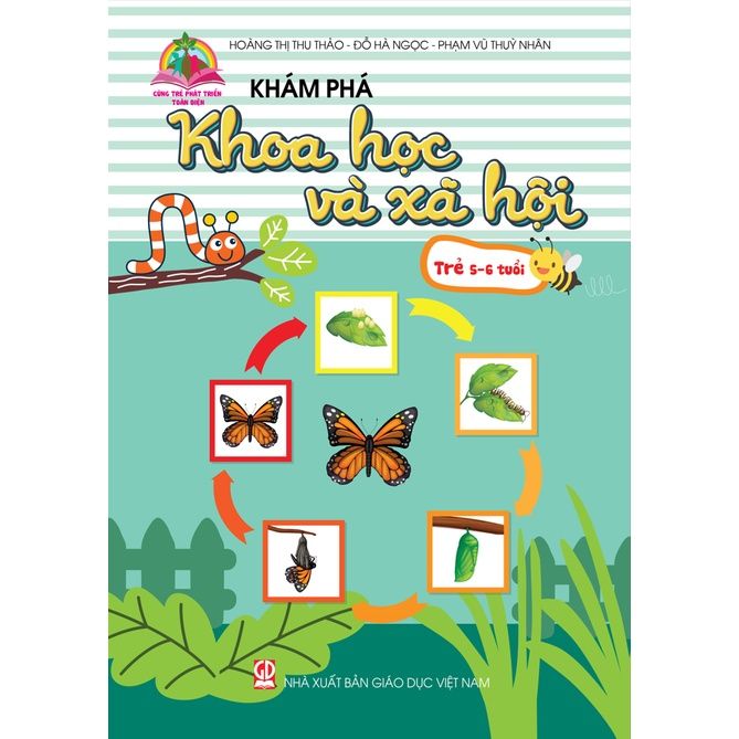  Sách Cùng trẻ phát triển toàn diện - Khám phá Khoa học và xã hội (Dành cho trẻ từ 5-6 tuổi) 