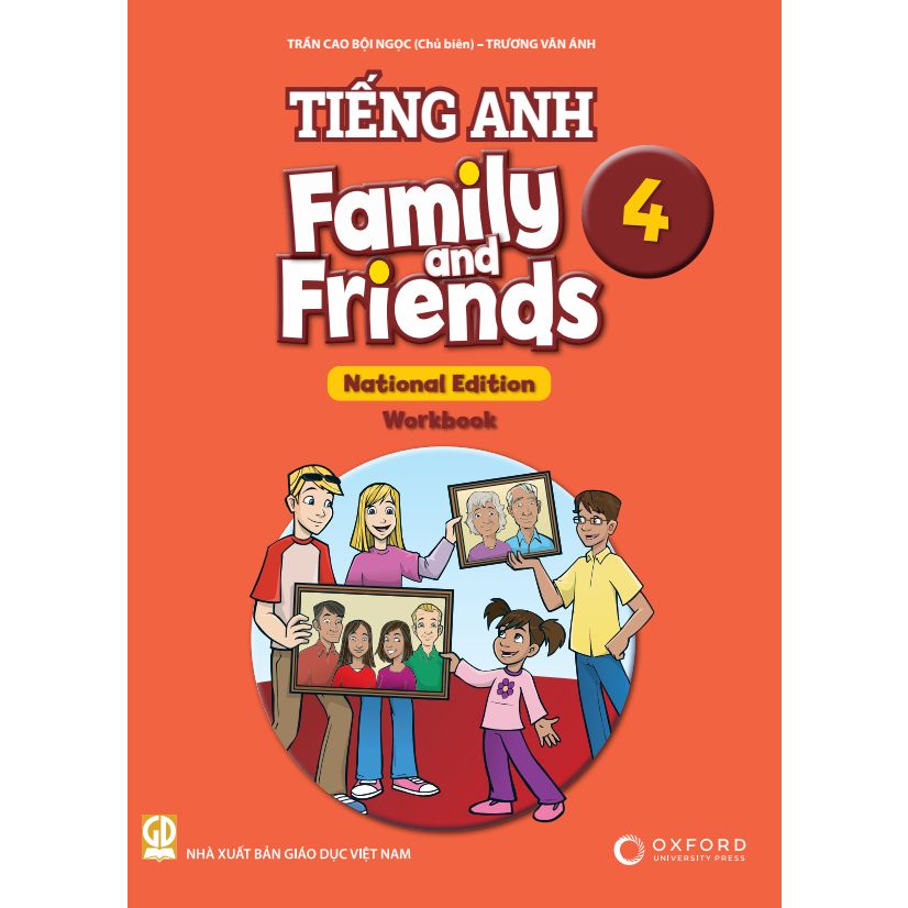  Sách bài tập - Tiếng Anh lớp 4 Family and Friends National Edition (Bộ Chân trời sáng tạo) 