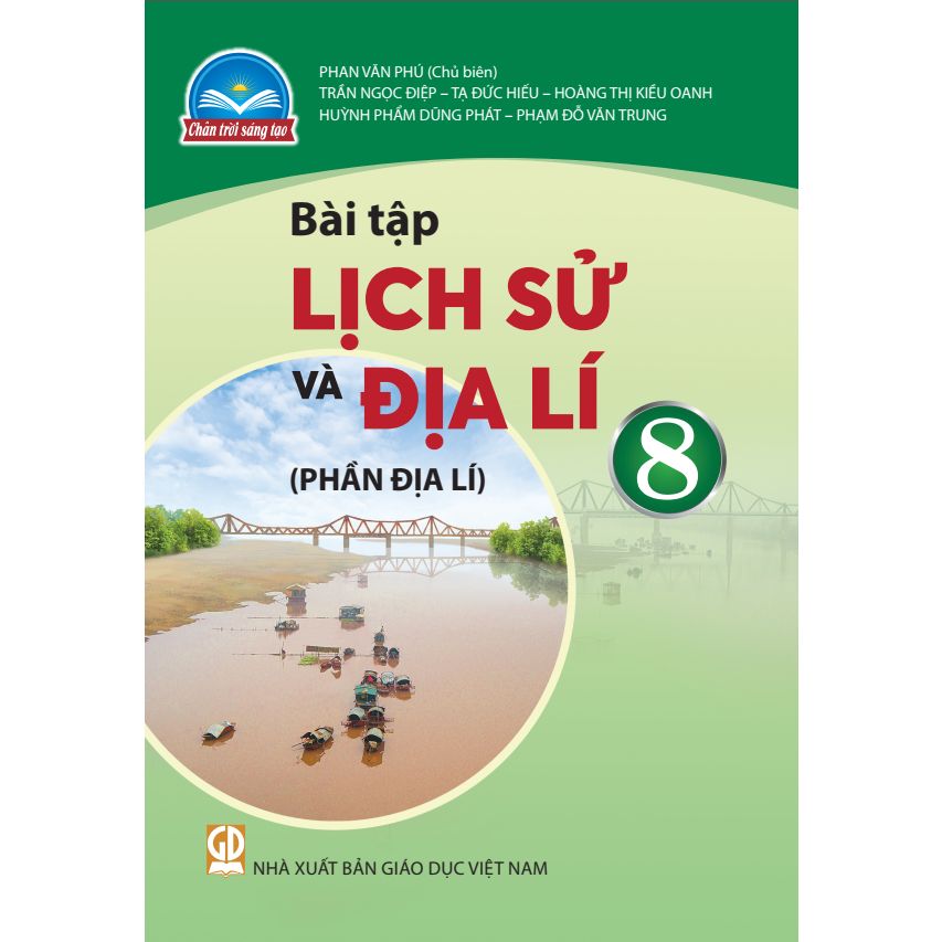  Sách bài tập Lịch sử và Địa lí 8, Phần ĐỊA LÍ - Chân trời sáng tạo 