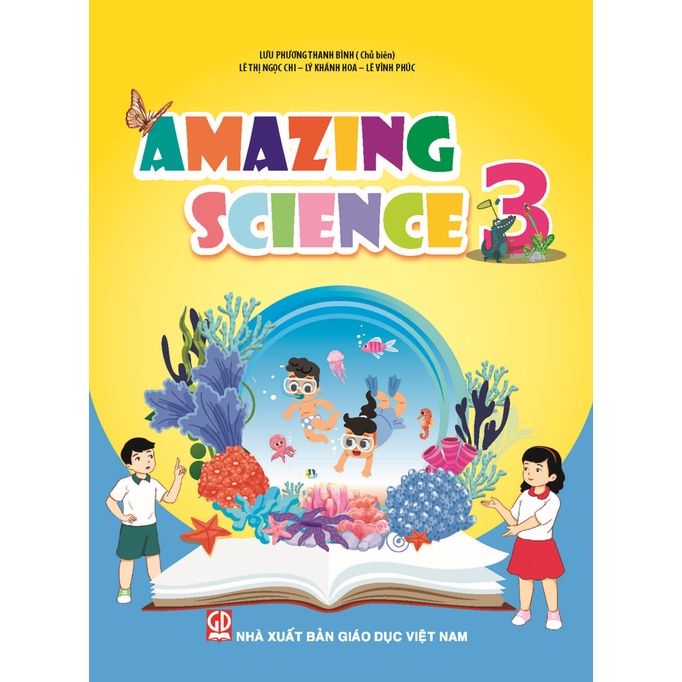  Sách tiếng anh Amazing Science 3 