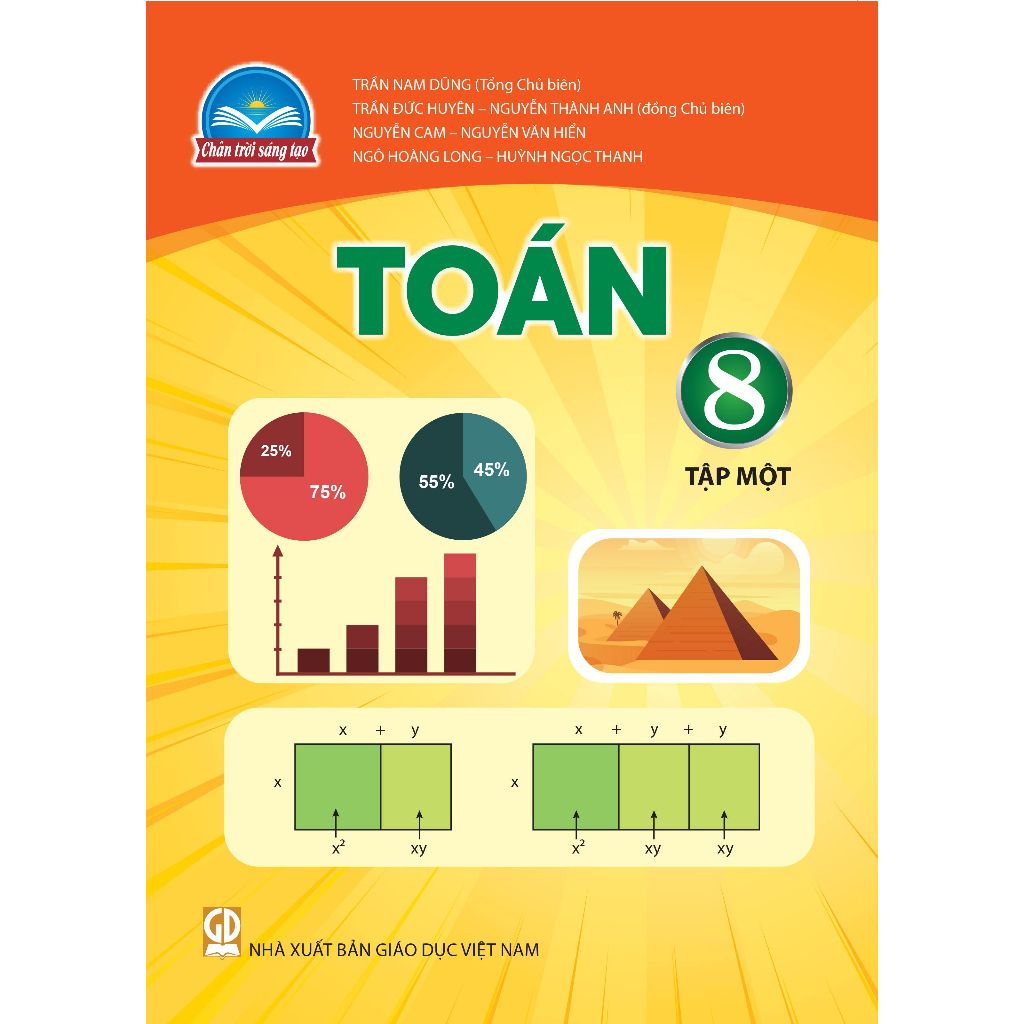  Sách giáo khoa Toán 8/1 - Chân trời sáng tạo 