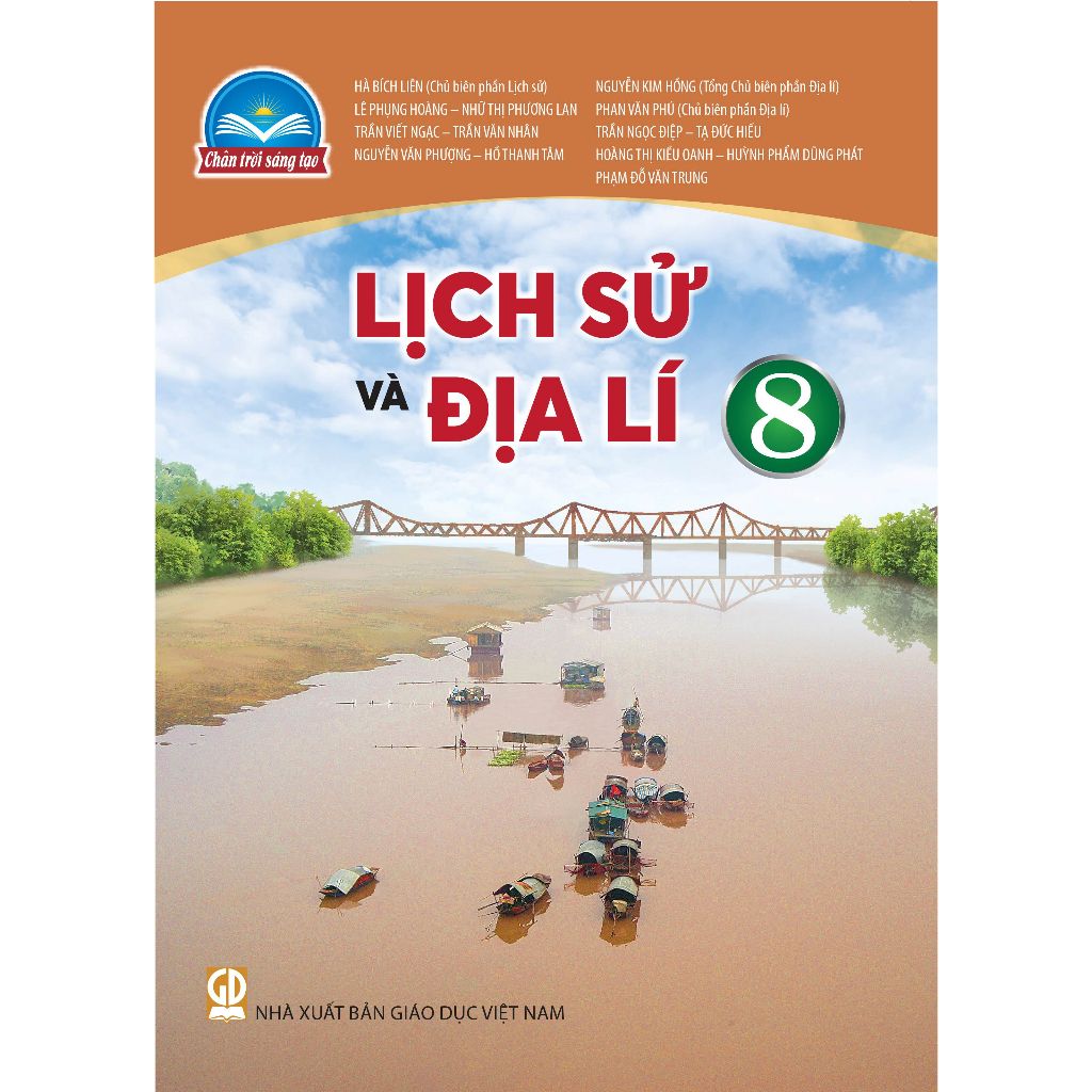  Sách giáo khoa Lịch sử và Địa lí 8 - Chân trời sáng tạo 