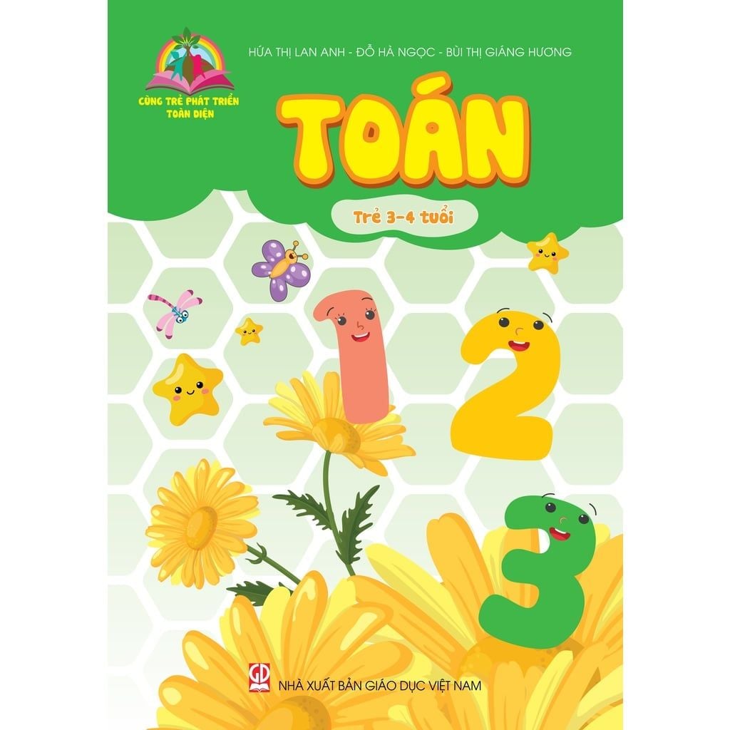  Sách Cùng trẻ phát triển toàn diện - Toán (Dành cho trẻ từ 3-4 tuổi) 