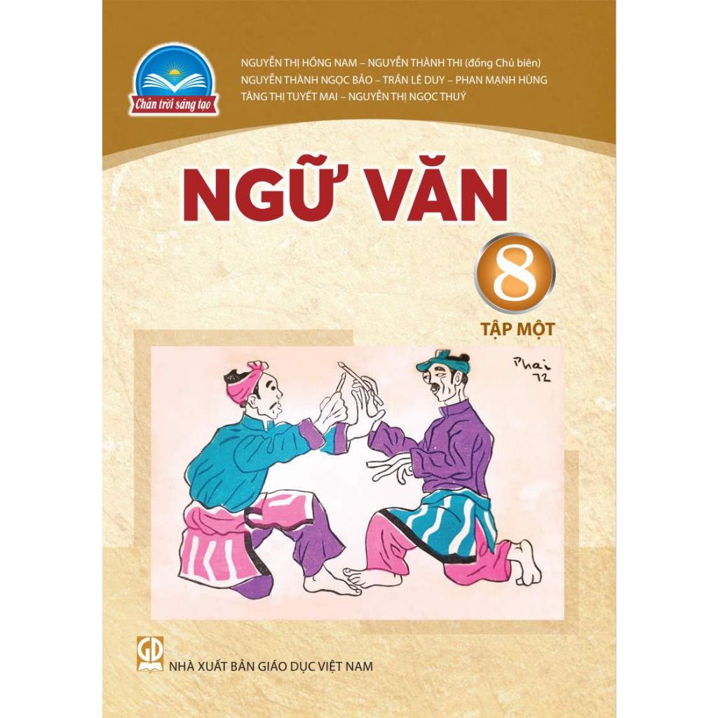  Sách giáo khoa Ngữ văn 8/1 - Chân trời sáng tạo 