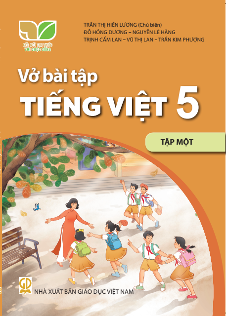  Vở BT Tiếng Việt 5/1 - Kết nối tri thức với cuộc sống 
