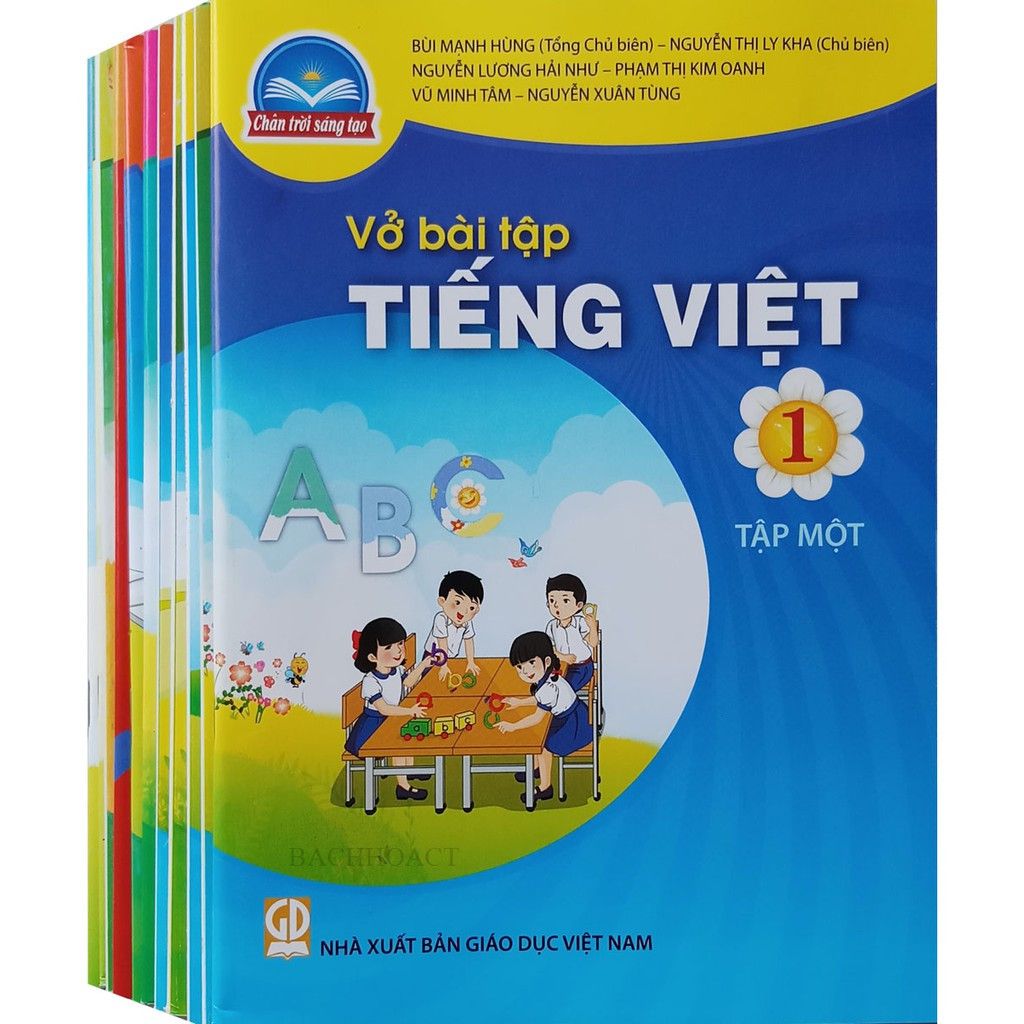  Bộ Vở Bài Tập Lớp 1 - Chân Trời Sáng Tạo 