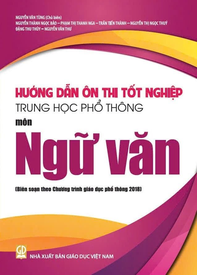 Sách Hướng dẫn ôn thi tốt nghiệp THPT môn Ngữ văn (Biên soạn theo chương trình giáo dục phổ thông 2018) 