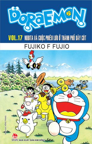 Doraemon truyện dài - Tập 17 - Nobita và cuộc phiêu lưu ở thành phố dây cót