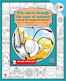 Bộ 3 - Vui đọc tiếng Anh - Giúp bé học các kĩ năng tiếng Anh - The world through the eyes of animals - Loài vật nhìn thế giới như thế nào?