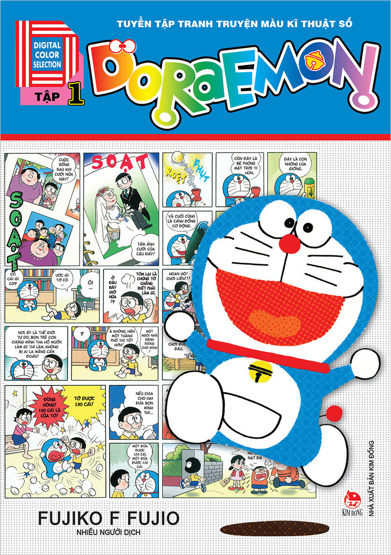 Doraemon Tuyển Tập Tranh Truyện Màu Kĩ Thuật Số - Tập 1 – Nhà Xuất Bản Kim  Đồng