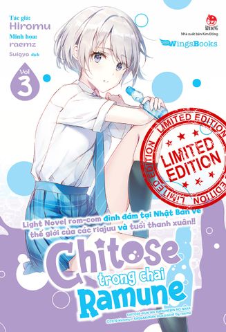 Chitose trong chai Ramune - Tập 3 - Bản giới hạn (Tặng 01 Bìa Áo Limited + 02 Postcard)