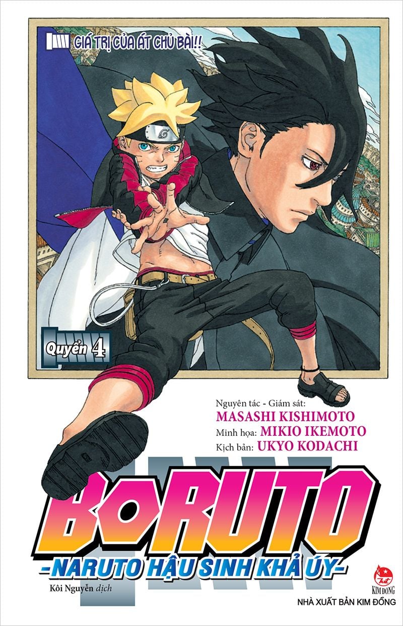 Boruto - Naruto hậu sinh khả úy - Quyển 4 – Nhà xuất bản Kim Đồng Boruto - Naruto hậu sinh khả úy - Quyển 4 – Nhà xuất bản Kim Đồng