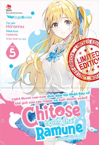 Chitose trong chai Ramune - Tập 5 - Bản giới hạn (Tặng 01 Bìa Áo Limited + 01 Card 2 Lớp Có Chân Đế)