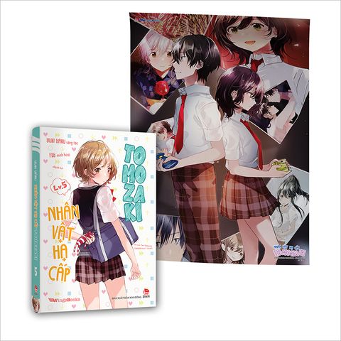 Nhân vật hạ cấp Tomozaki - Tập 5 - Bản phổ thông (Tặng kèm thẻ Normal) + Poster