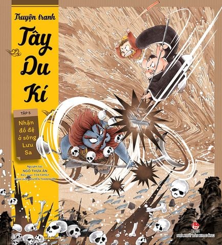Truyện tranh Tây Du Kí - Tập 5 - Nhận đồ đệ ở sông Lưu Sa