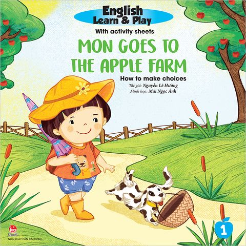 English Learn & Play with activity sheets - Mon goes to the Apple Farm - How to make choices