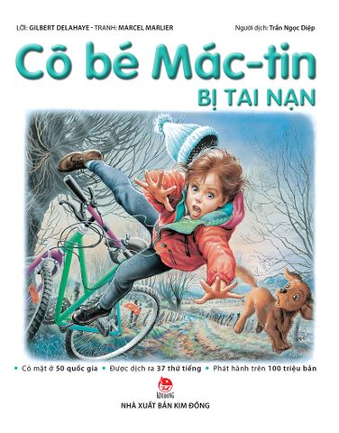 Cô bé Mác-tin bị tai nạn