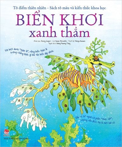 Tô điểm thiên nhiên - Sách tô màu và kiến thức khoa học - Biển khơi xanh thẳm (2017)